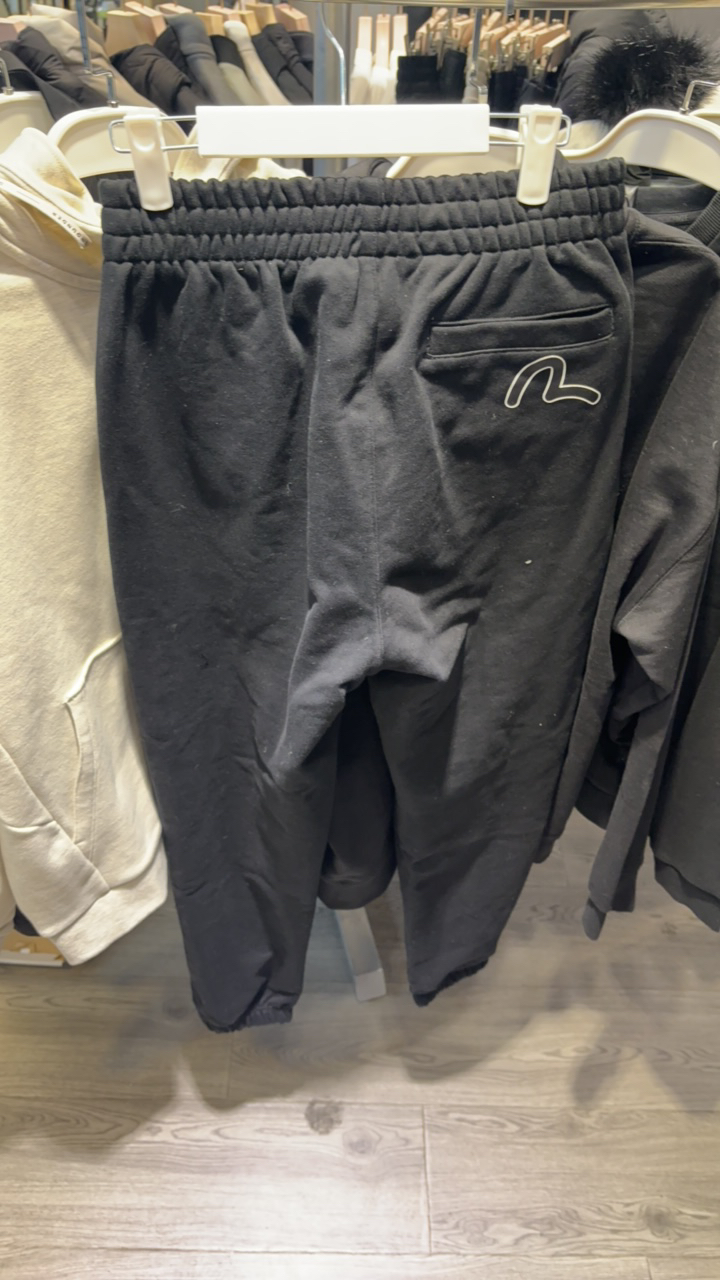 黑色卫裤韩版特价冒险圈面料正品