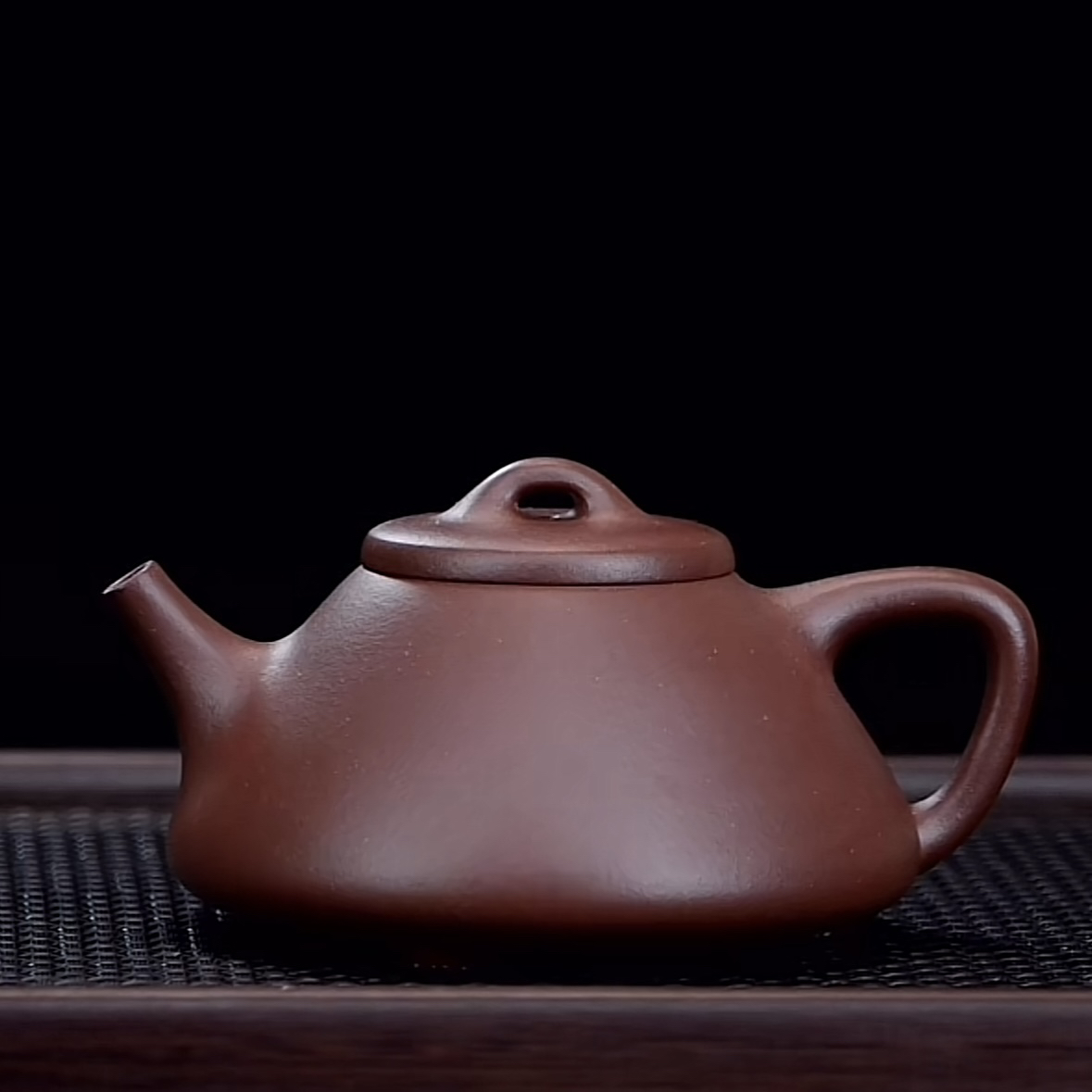 【子冶石瓢】熙客自营·黄龙源底槽青·精工半手·250cc