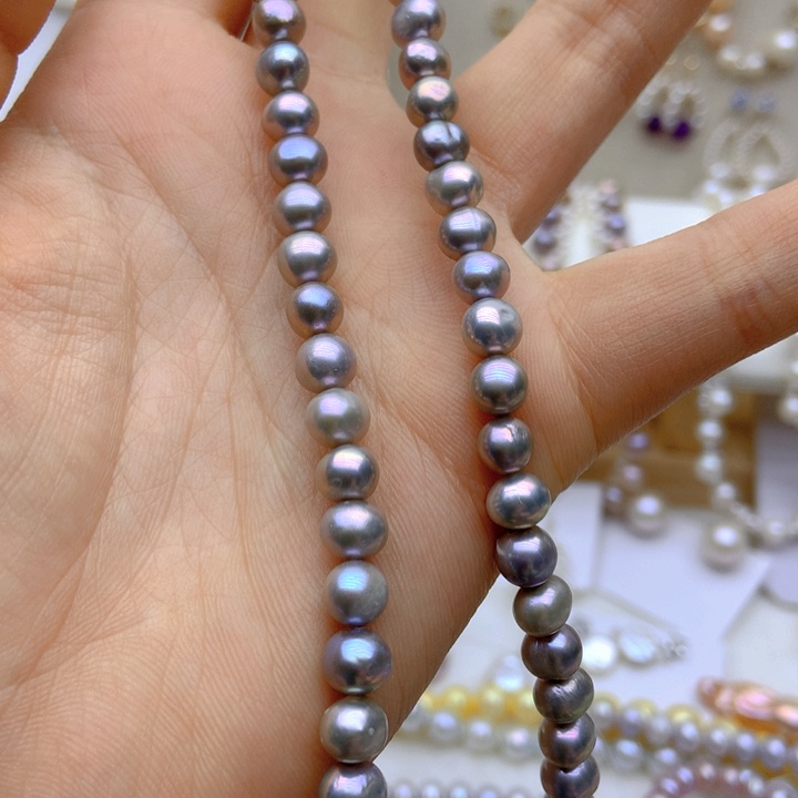 淡水珍珠颈饰未镶嵌初*