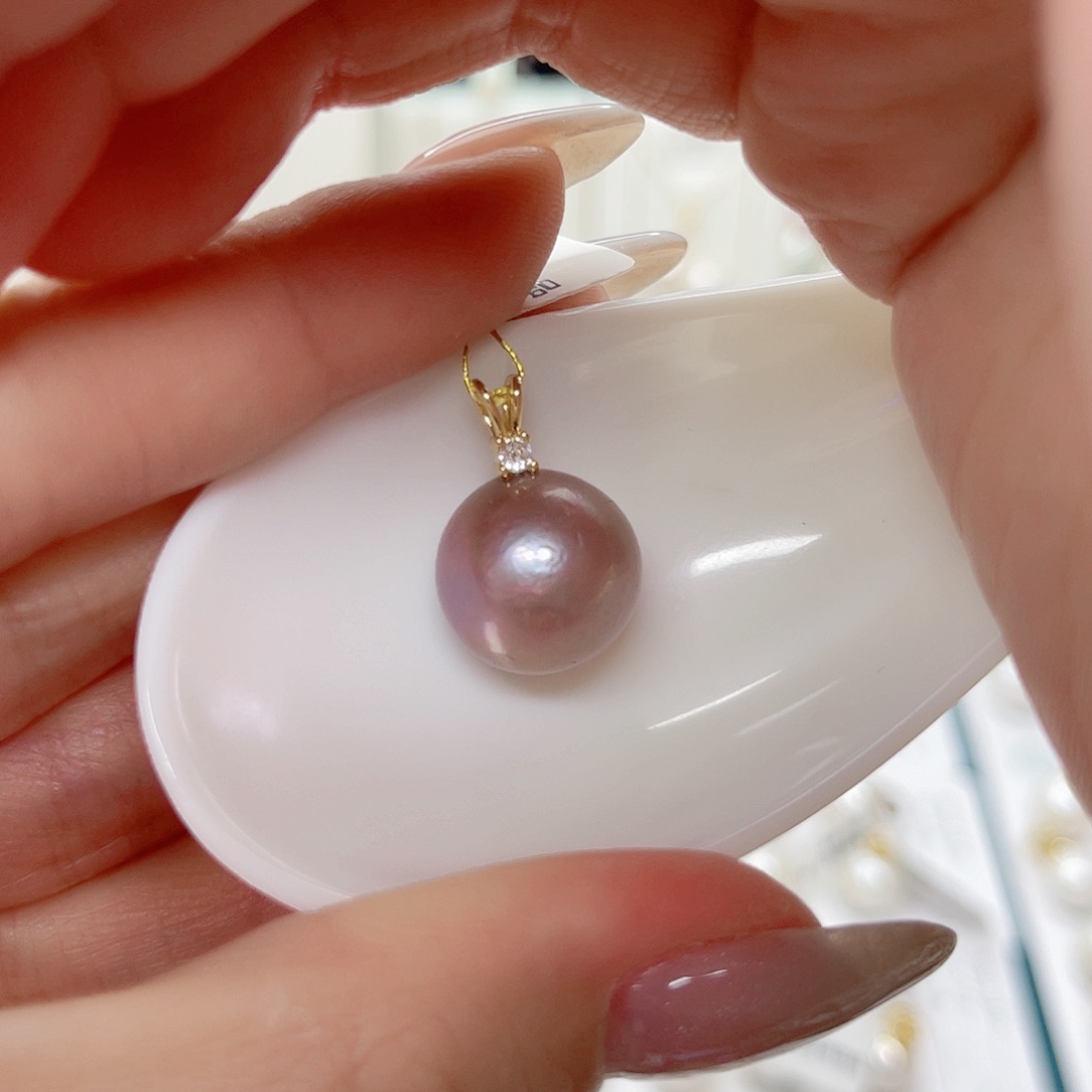 淡水珍珠合金吊坠(赠链)