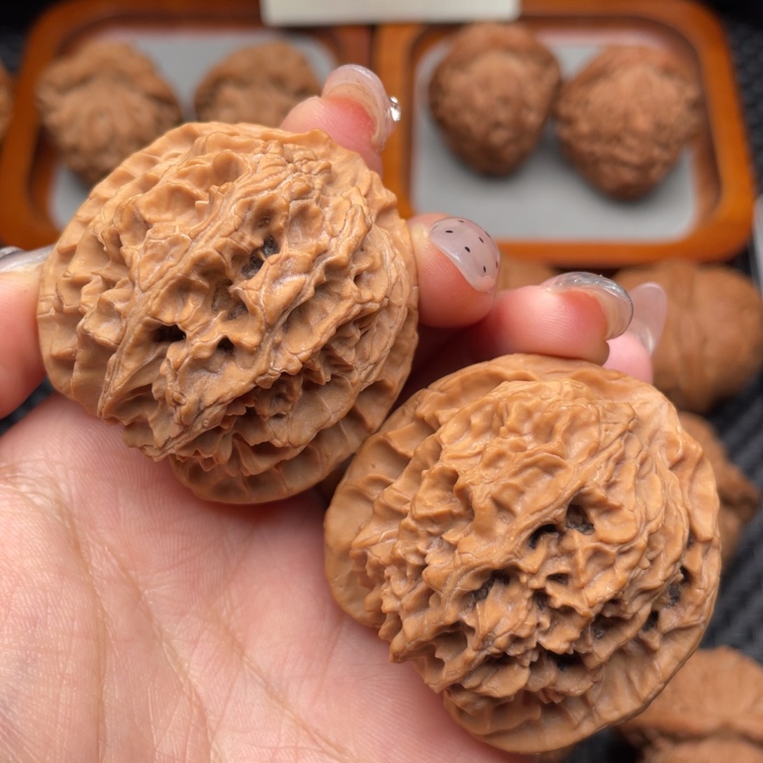 文玩核桃把件全品42苹果
