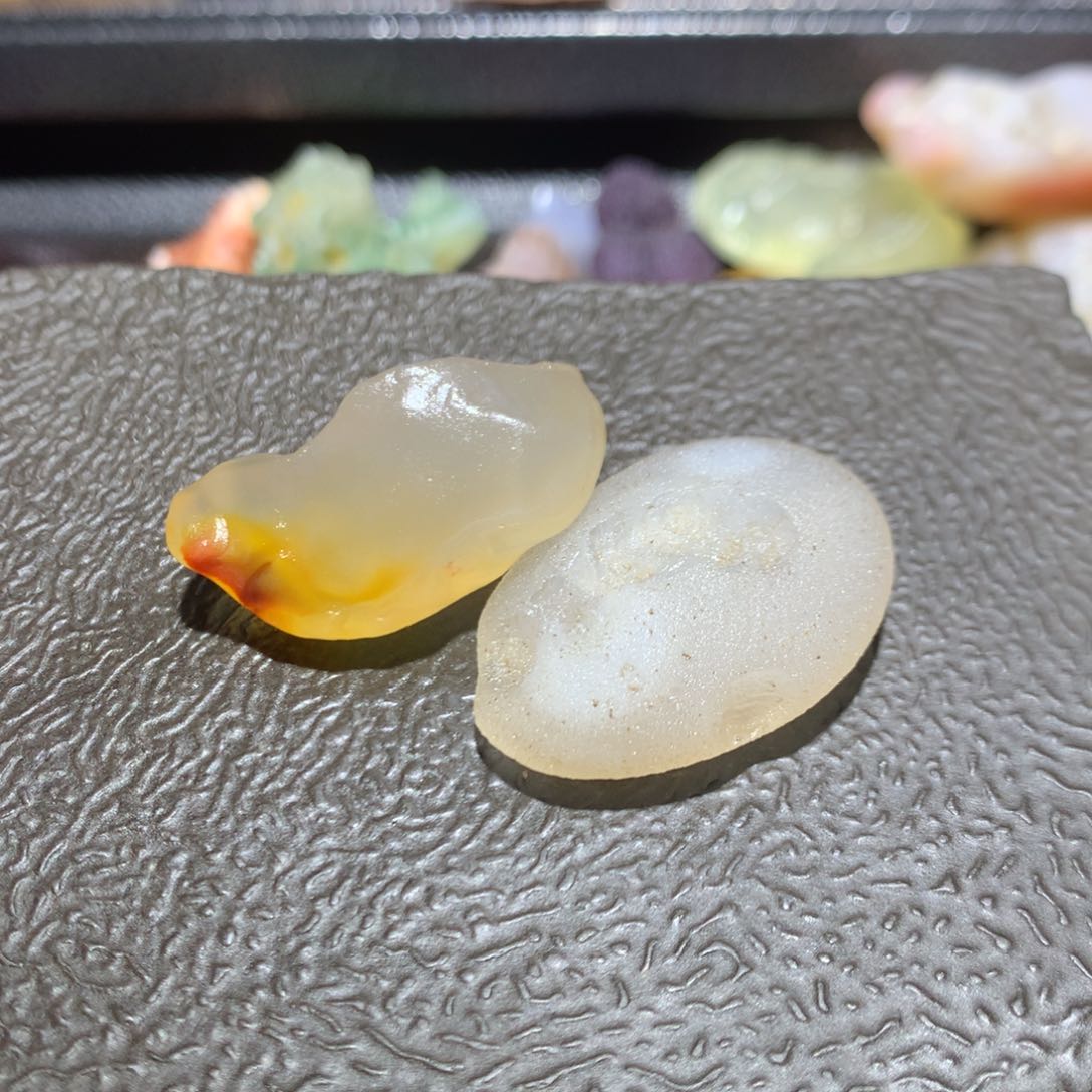 陶瓷糖心鸡油黄一组4