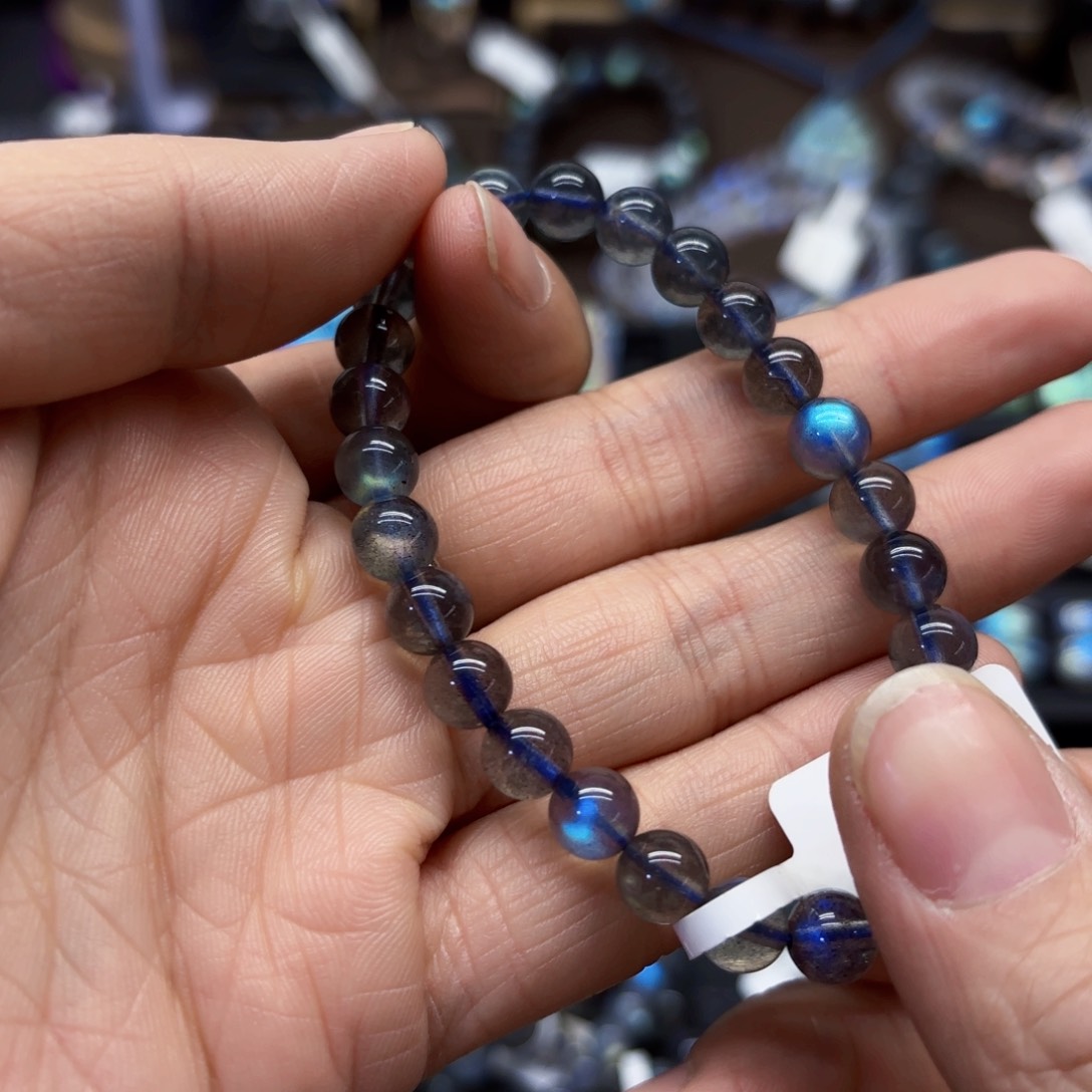 长石手链未镶嵌꧁****꧂7.2左右