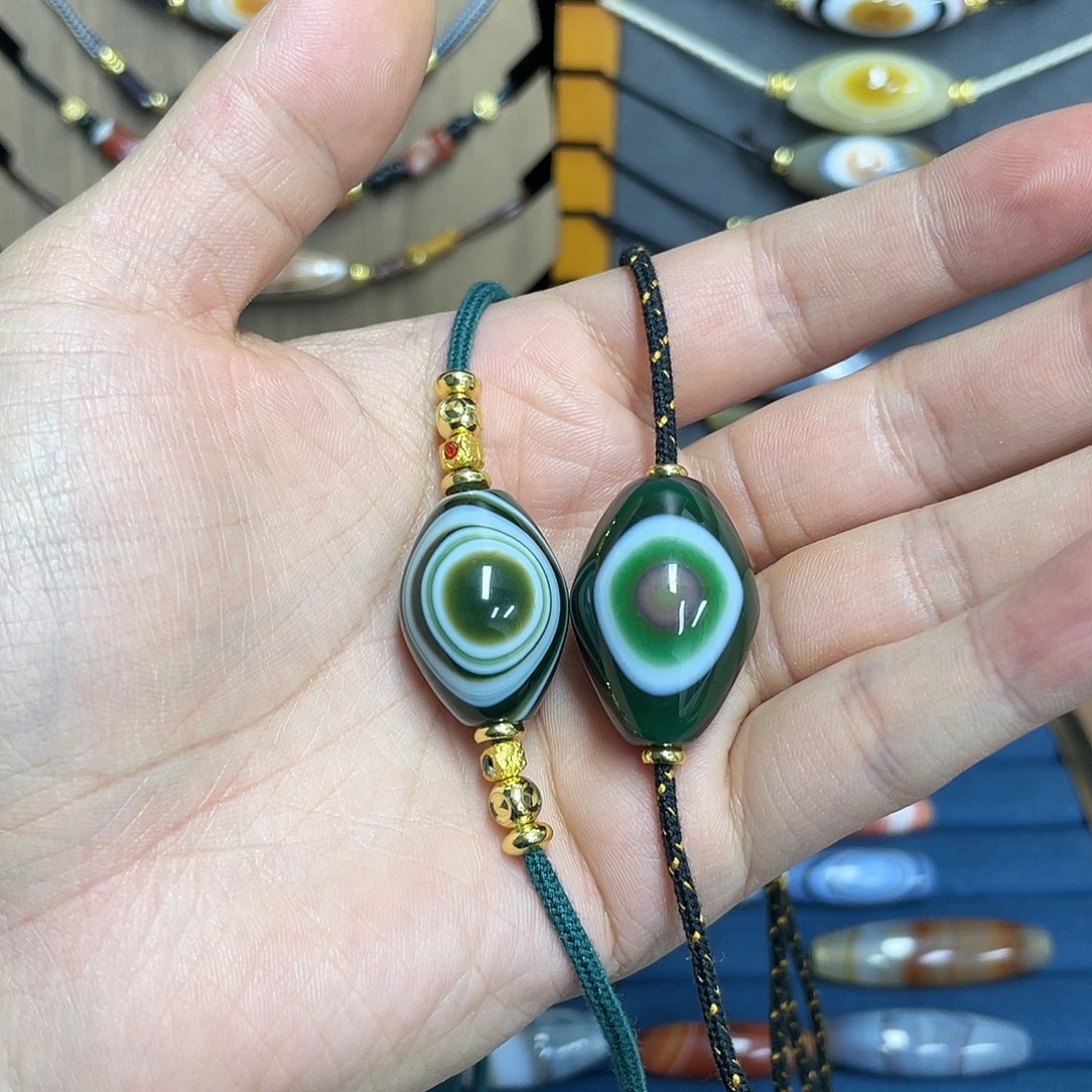 诗***风玛瑙/玉髓合金颈饰