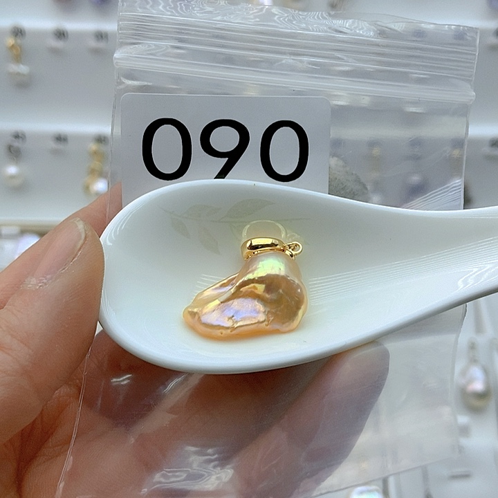 淡水珍珠颈饰银S925镶嵌