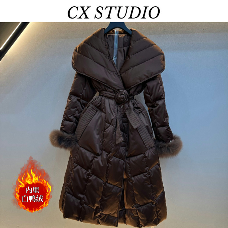 编码54 经典收腰轻奢时尚冬季羽绒服（定制女装）MY903A