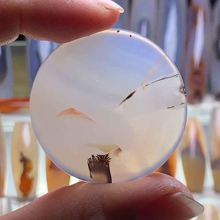 玛瑙/玉髓颈饰未镶嵌130