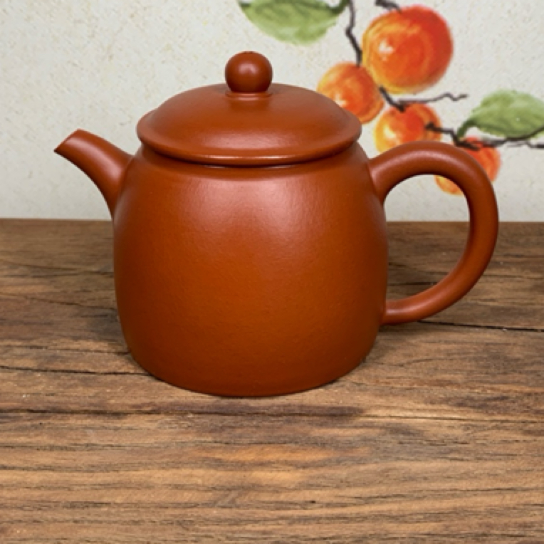 宜兴紫砂壶全手工高端茶器赵庄朱泥180毫升怀隐紫砂茶壶