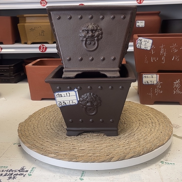 紫砂花盆紫砂艺术