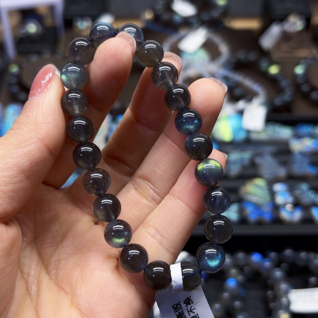 长石手链未镶嵌8.6左右