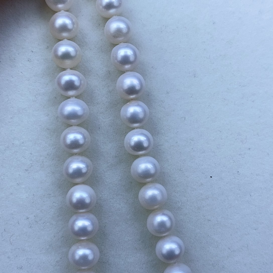 淡水珍珠颈饰未镶嵌➕8.9冷白