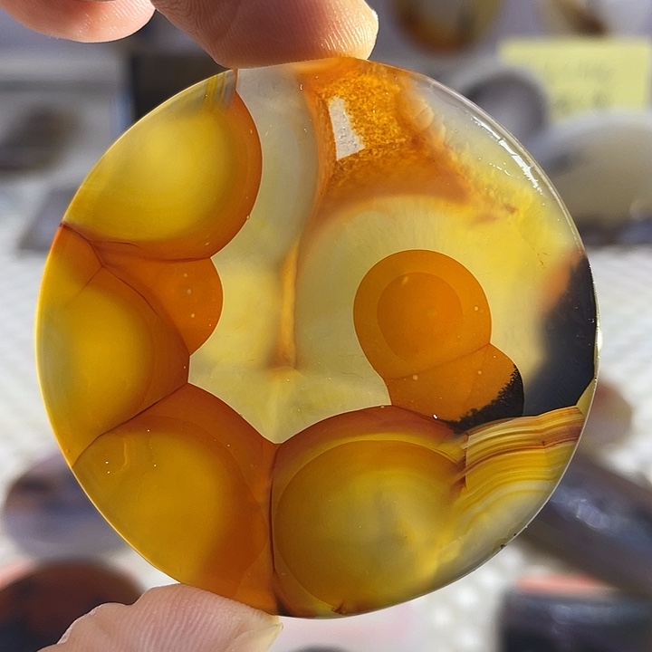 玛瑙/玉髓合金颈饰