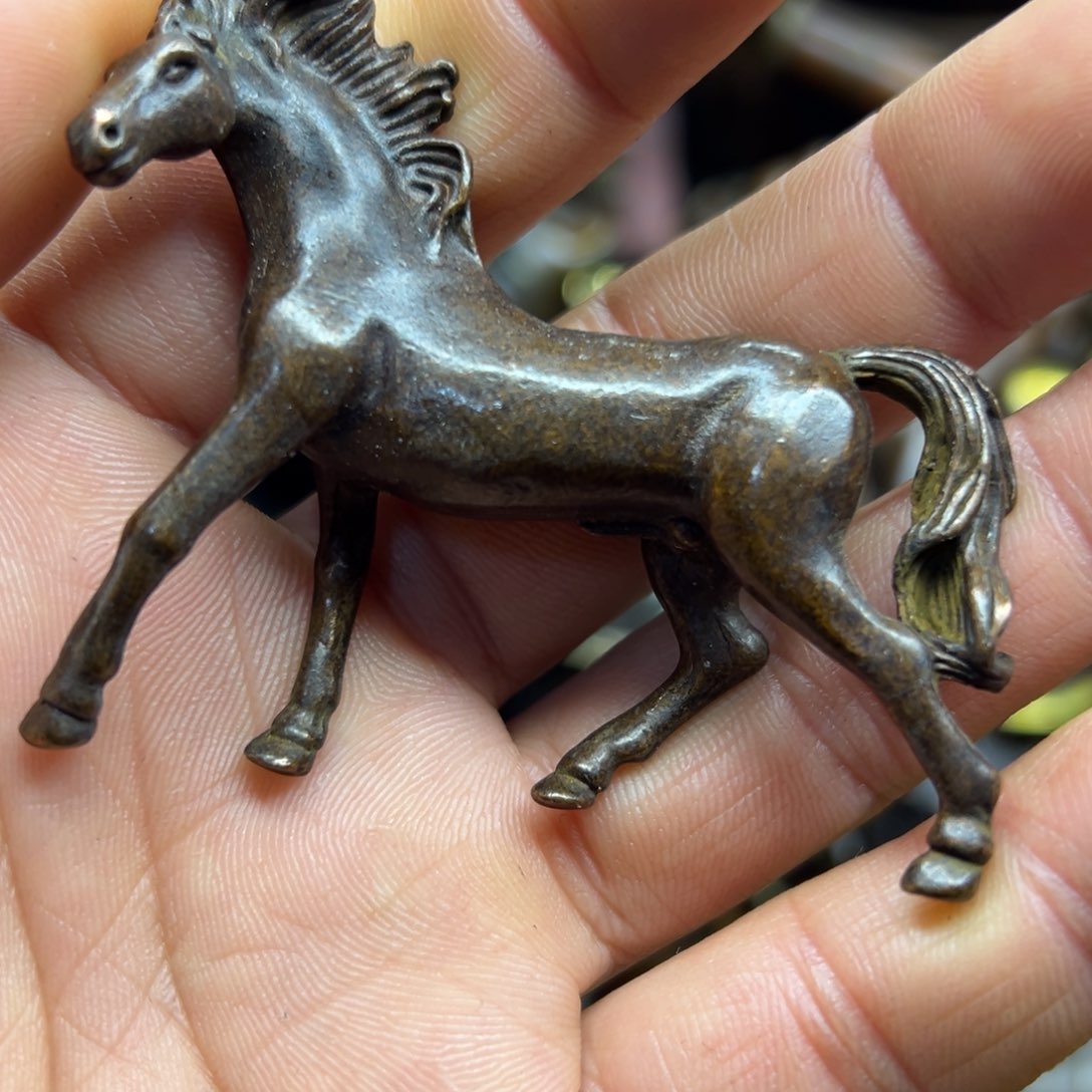 铜摆件欢迎欢迎你