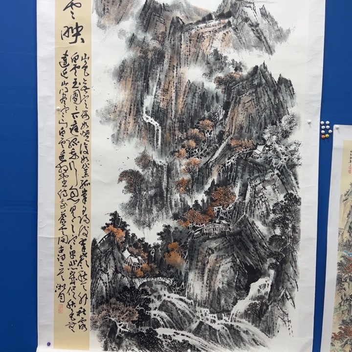 国画纯手绘作品欣赏图