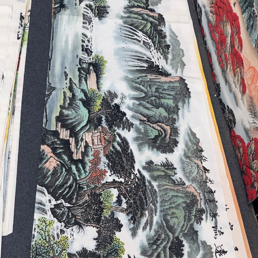 国画明月的直播间10