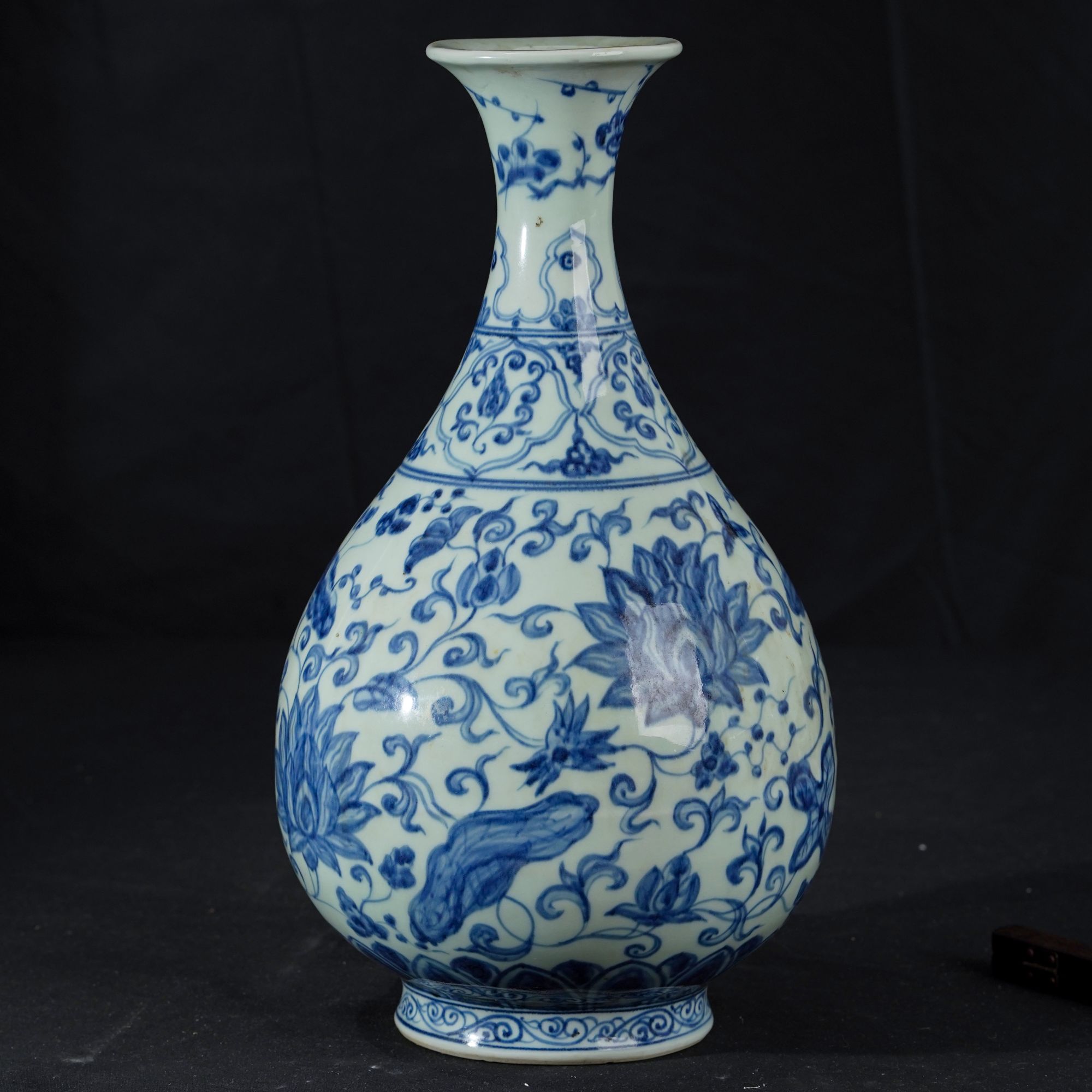 明代中期青花玉壶春瓶