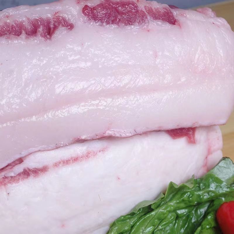 【干部助农 顺丰包邮】农家熟食土猪肥膘肉带皮