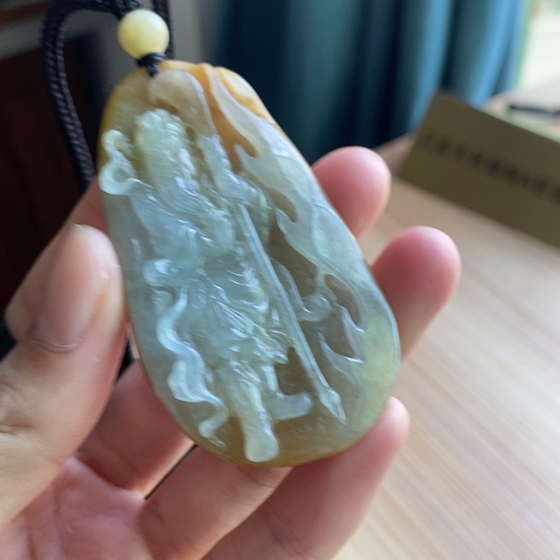 【闪购商品】颈饰未镶嵌翡翠天然缅甸A货翡翠