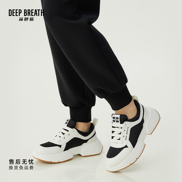DEEP BREATH深呼吸女鞋新款运动鞋板鞋休闲鞋AX12253
