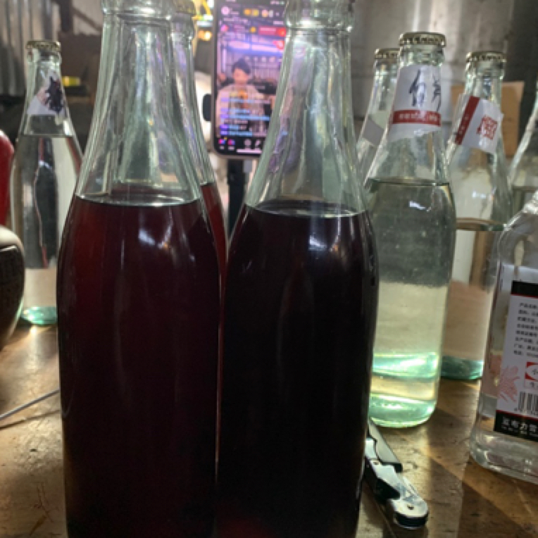 雪缘3年40度红树莓白酒6瓶装无勾兑无勾调无添加，，假一赔万
