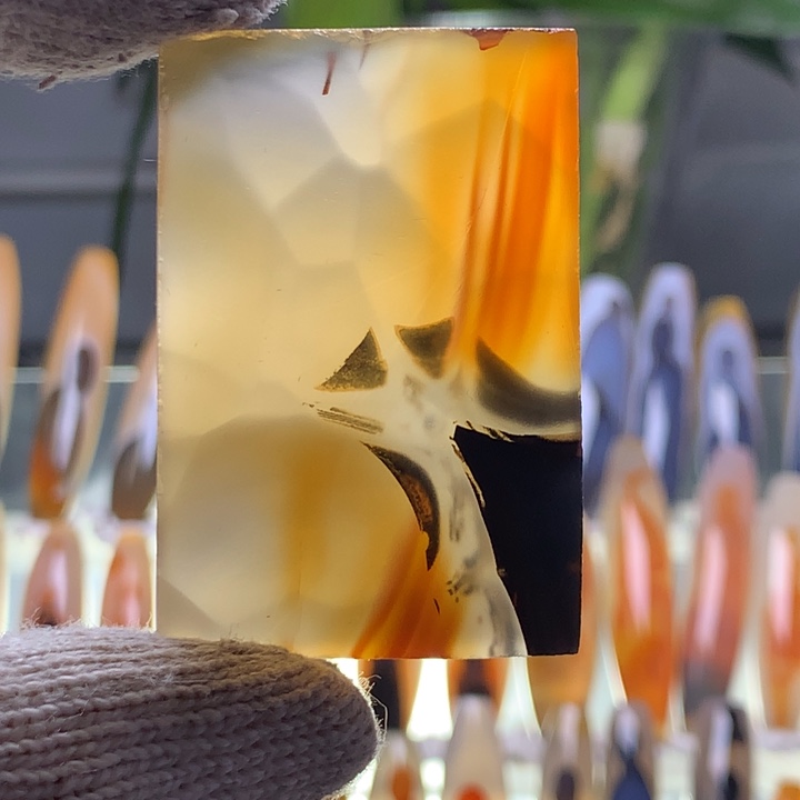 未镶嵌玛瑙/玉髓珠宝半成品187