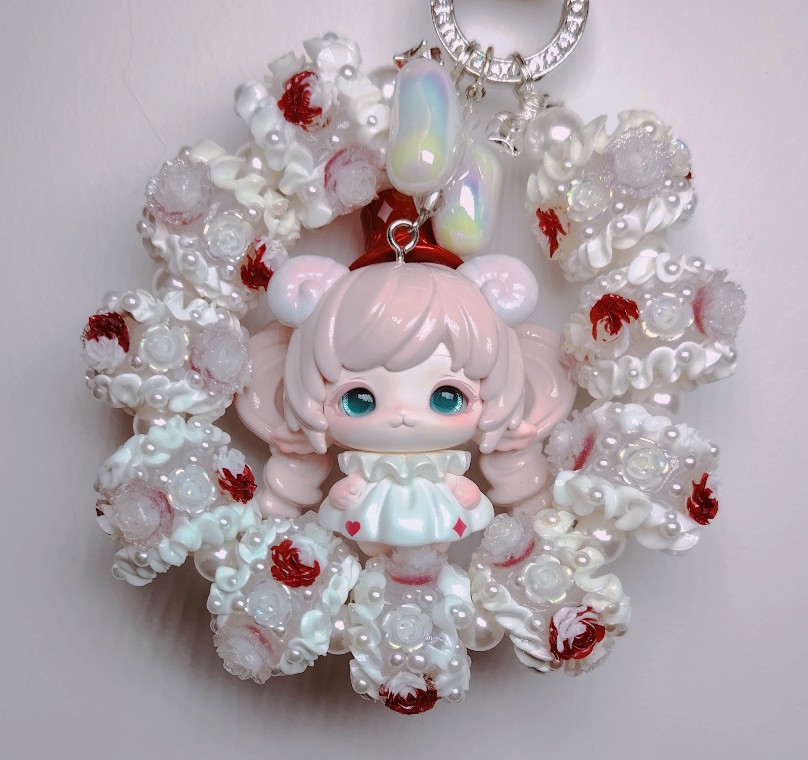 Diy创意包挂手机链（福福）