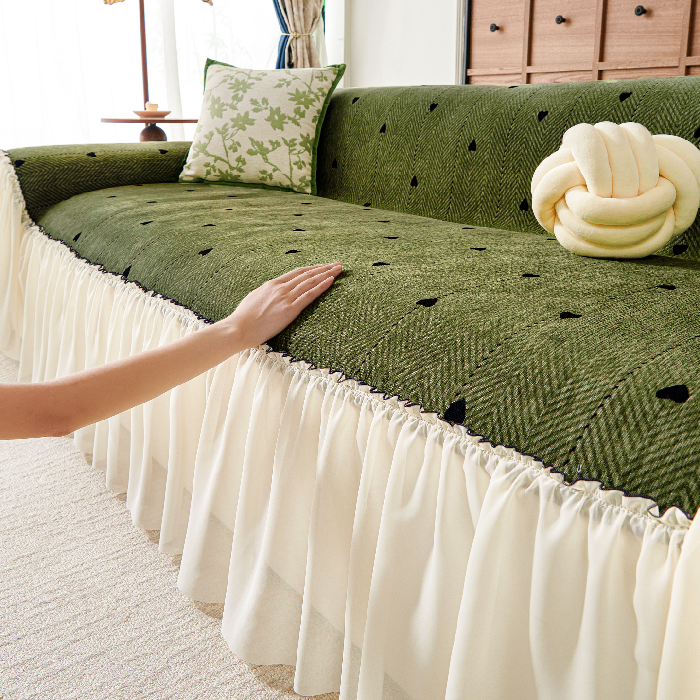 洱峰简约四季通用沙发巾2025新款高档沙发盖布巾套罩加厚全盖坐垫