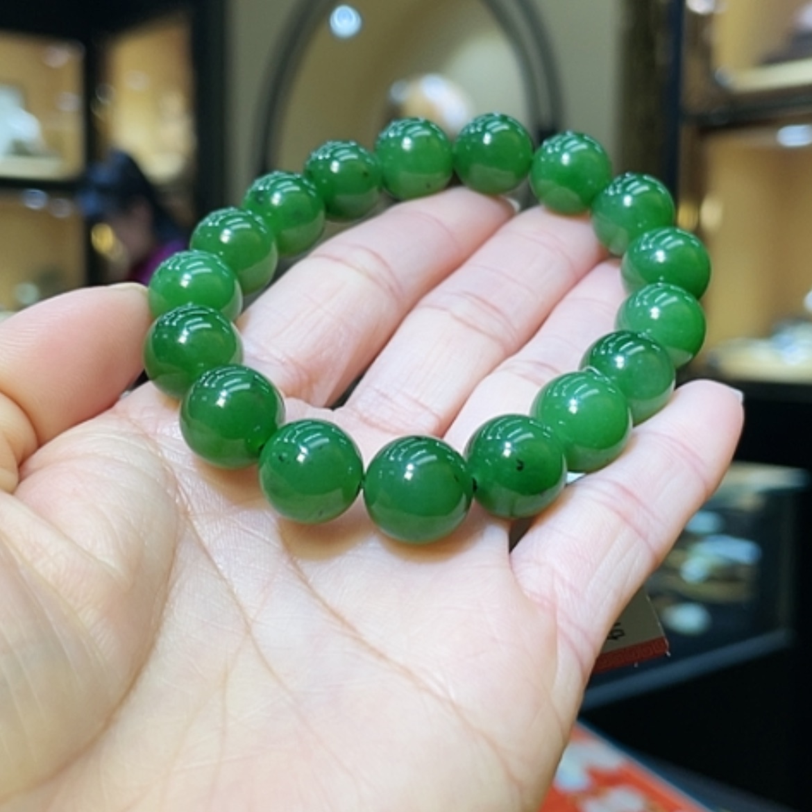 【闪购商品】和田玉手串未镶嵌12mm