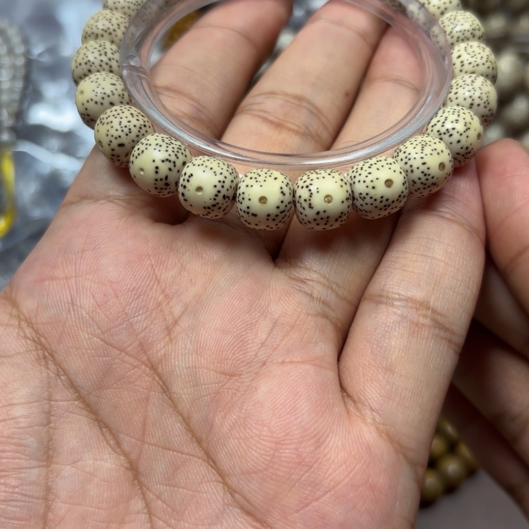 手串星月菩提星月原生态10*9双留白