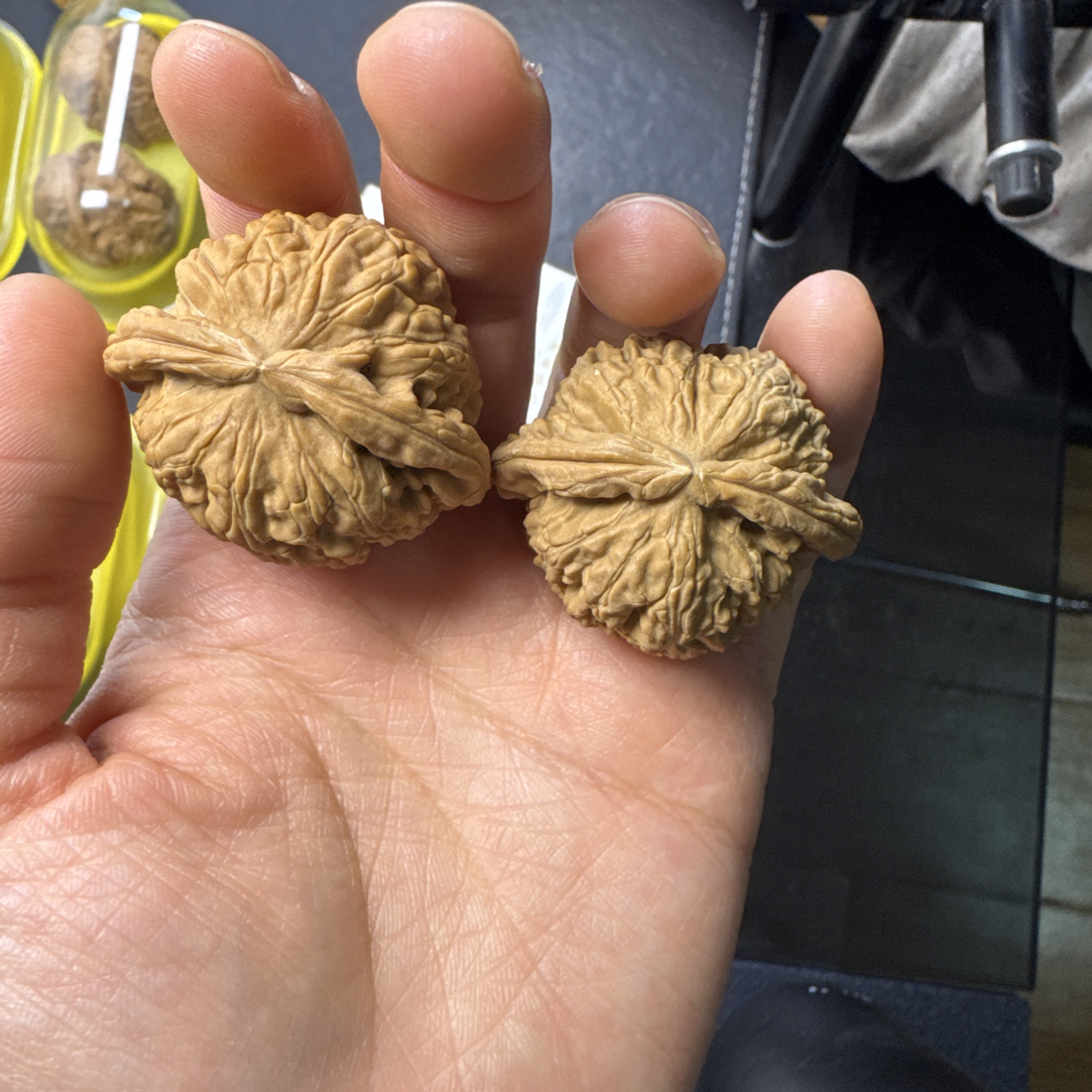 《拒马河文玩》直播专属，练手对，介意的不要拍（无售后）