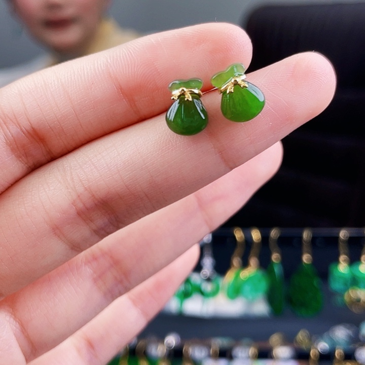 和田玉珠宝奇石银S925镶嵌