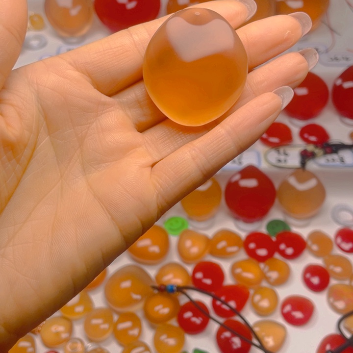 龙***哥桃木保质保真青鱼石吊坠