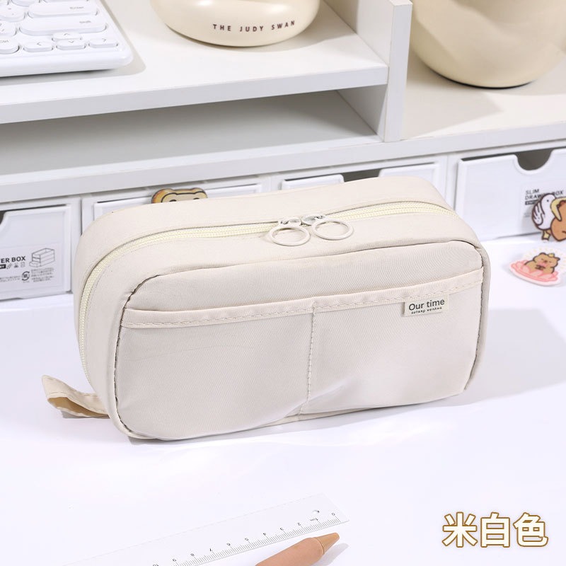 纯色透明痛包大容量学生 笔袋/笔盒