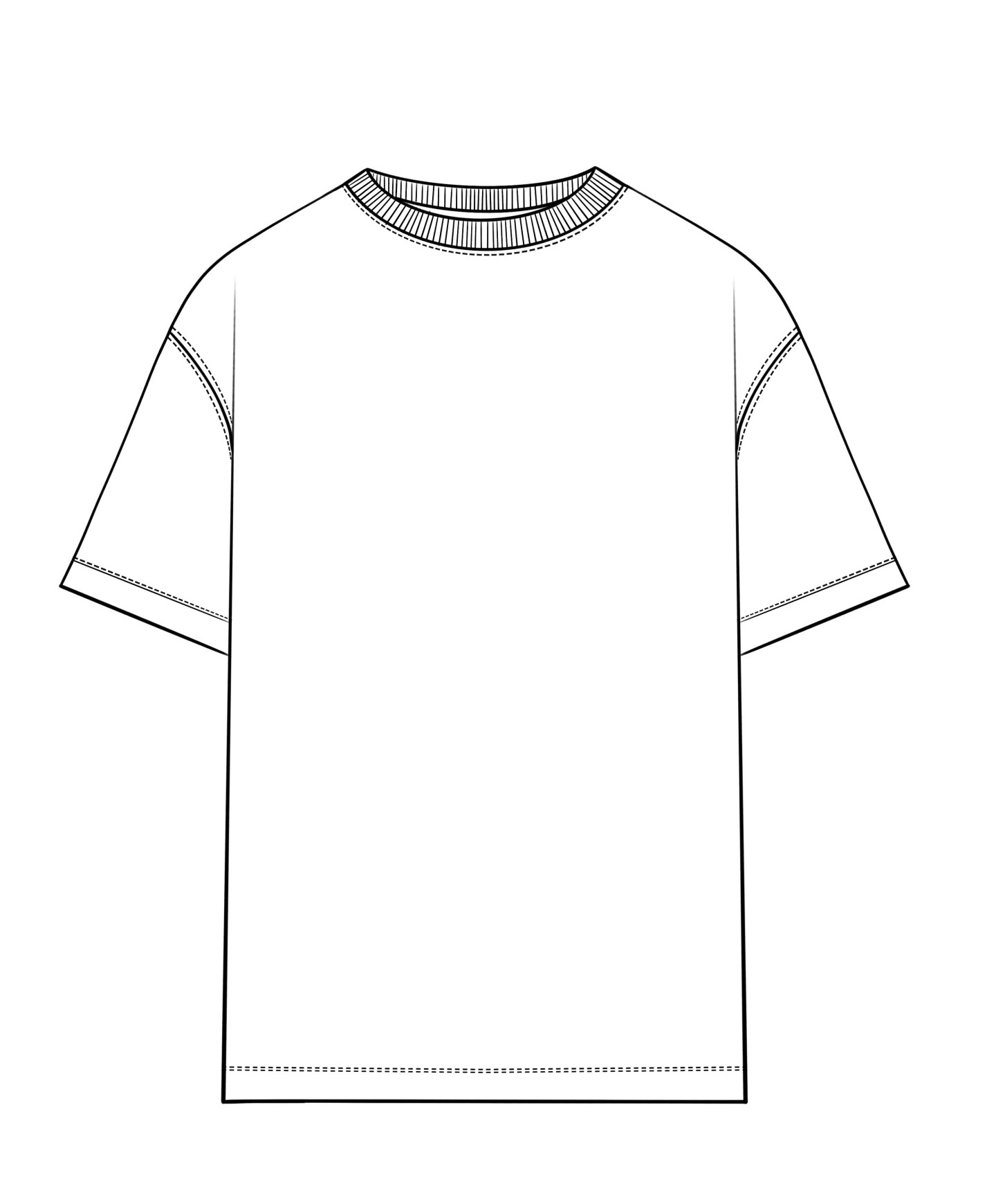 25款黑色彩虹渐变T恤