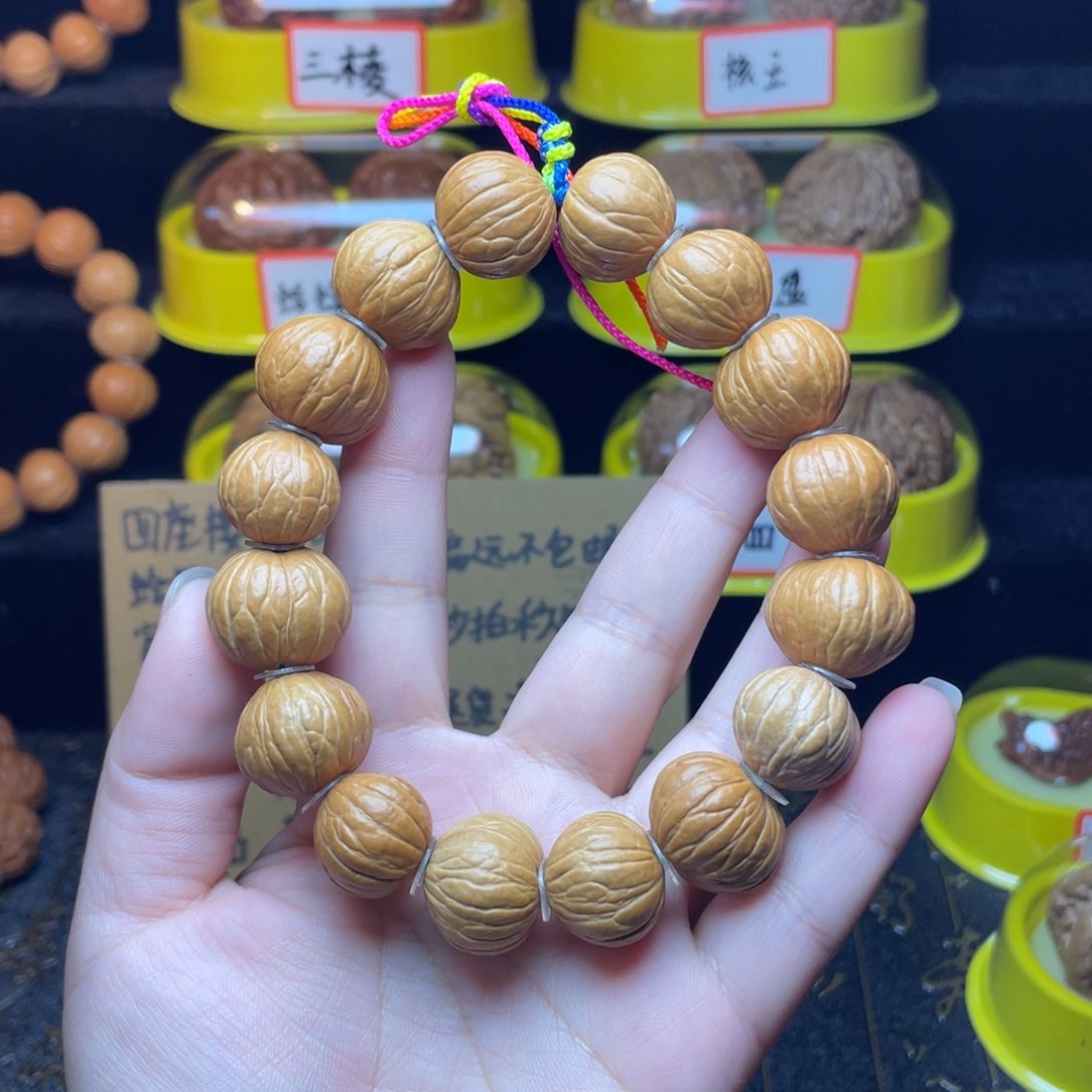 文玩核桃吊坠猴头手持