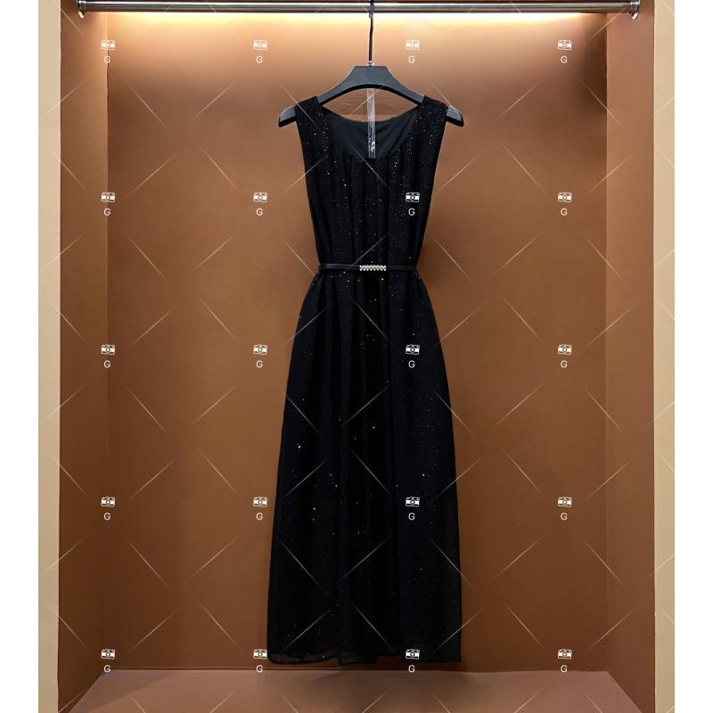 【静】夏季新款复古时尚百搭印花无袖连衣裙 H-610