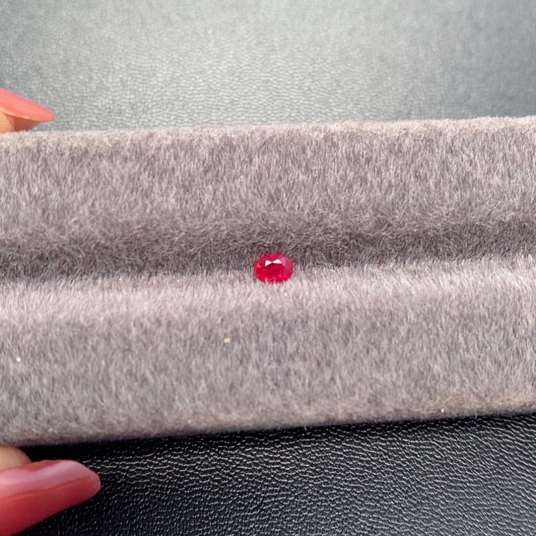 红宝石裸石未镶嵌21分