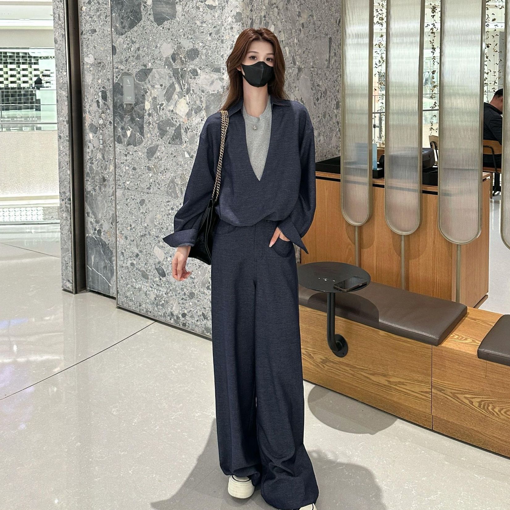 2025秋装设计师款时尚套装女 HXNZL51XX024