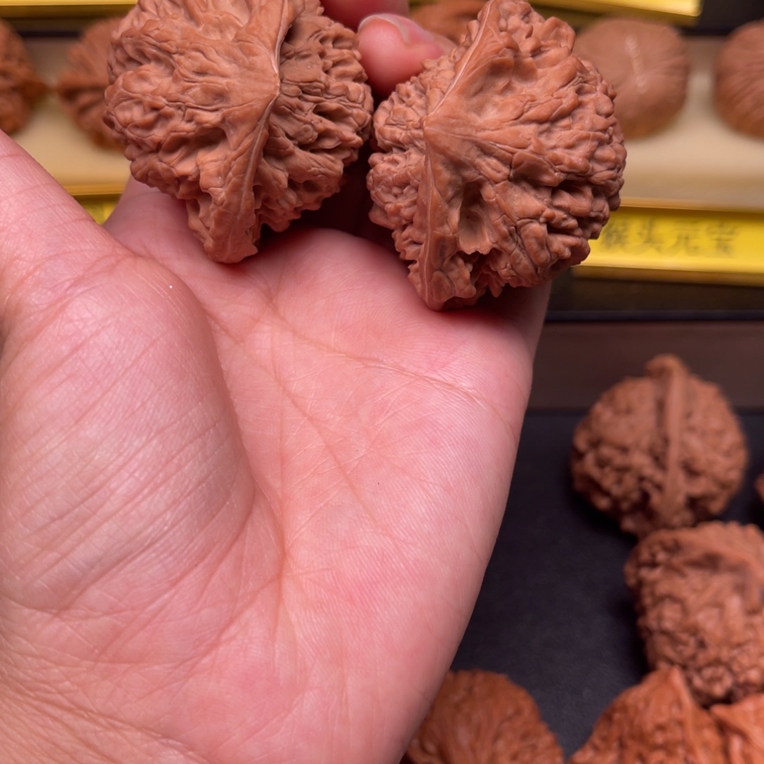 未***^文玩核桃吊坠蛇头49