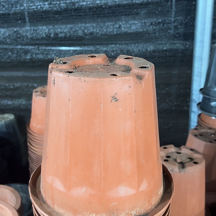 塑料口径22高度19红砖一组10个