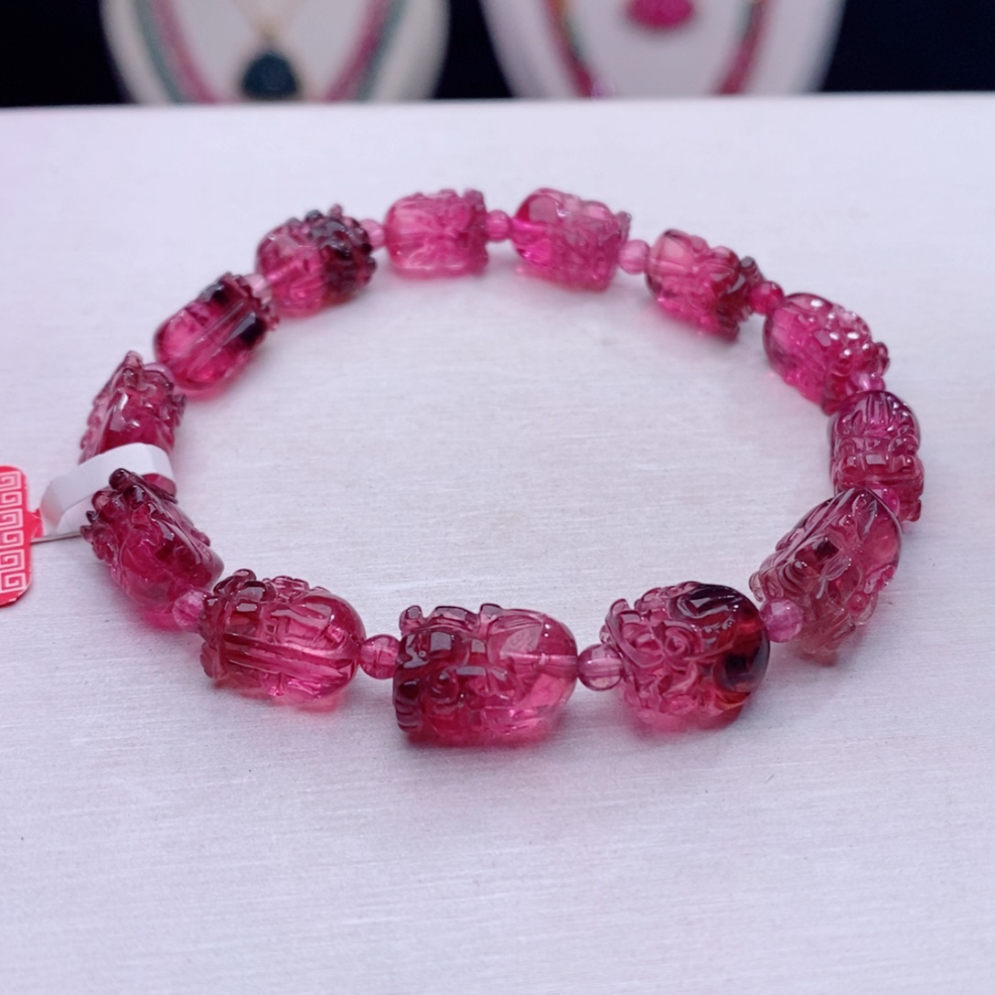 未镶嵌手链碧玺A手链