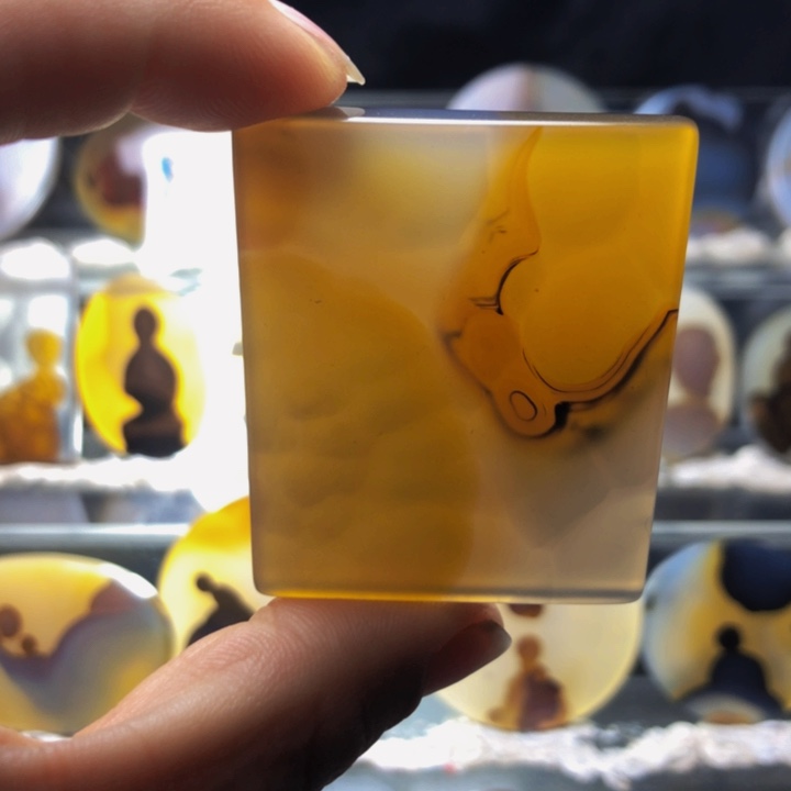 合金玛瑙/玉髓珠宝奇石6