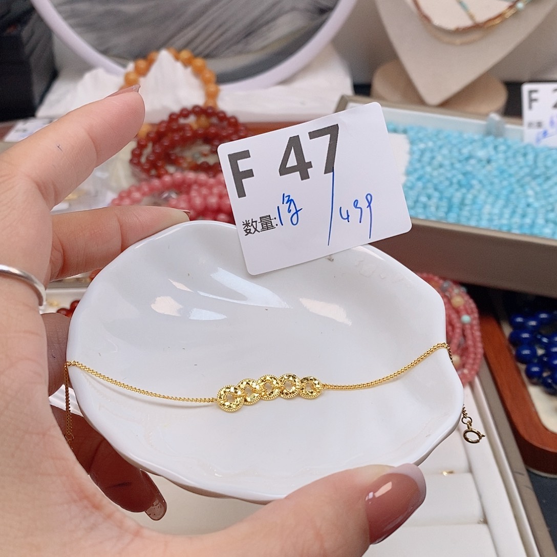 水晶珠宝半成品银S925镶嵌F47