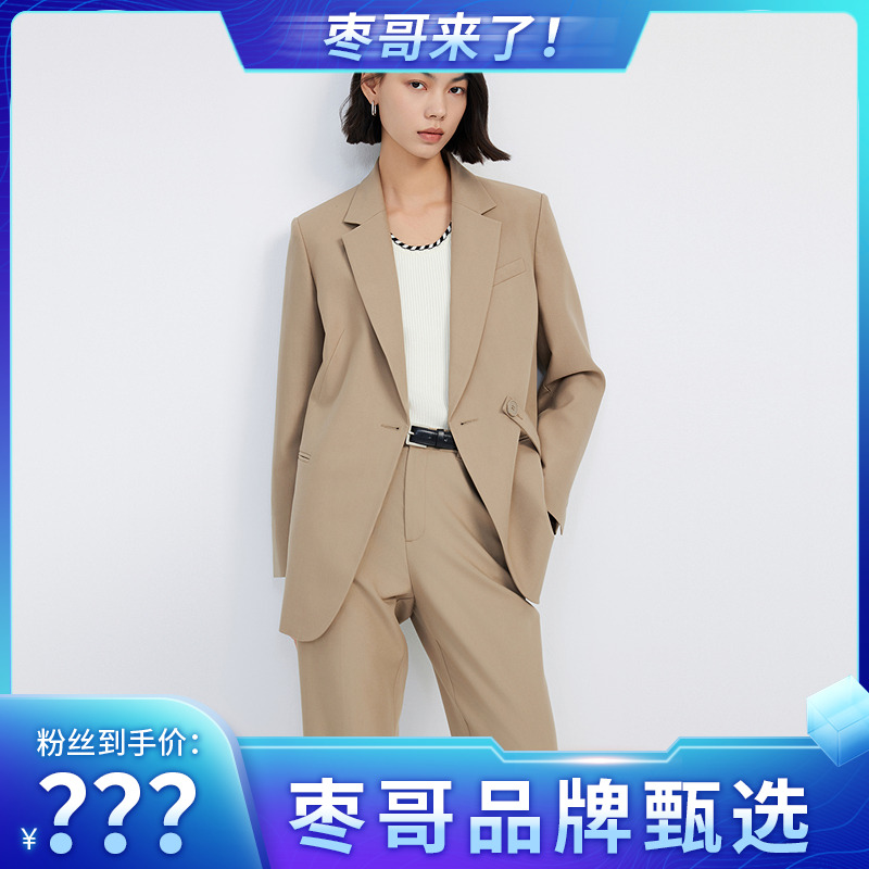 LILY春新款女装西装124129C2903