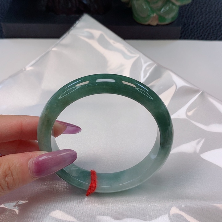 翡翠手镯未镶嵌梦*55圈