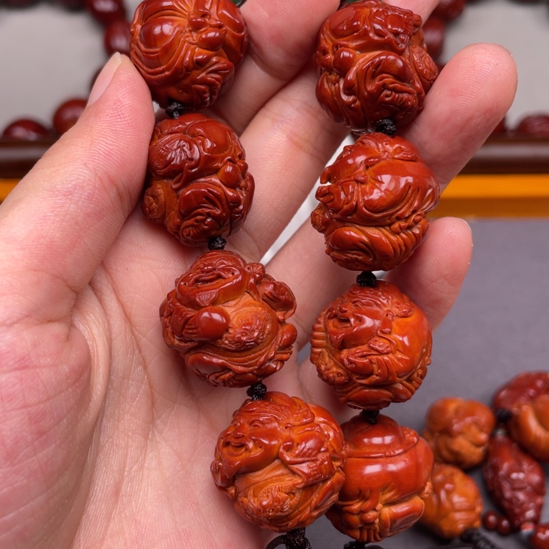 用***^手串/手链橄榄核财神