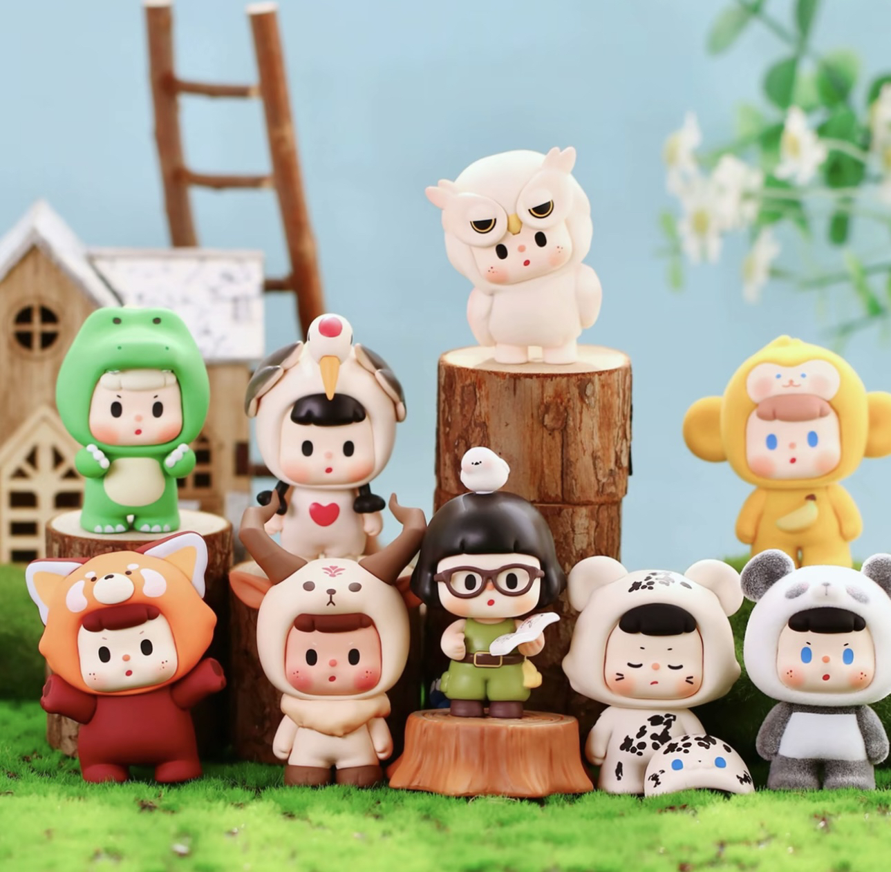 【熙熙代拆】不二珍稀选号崽崽萌粒对应潮玩手办