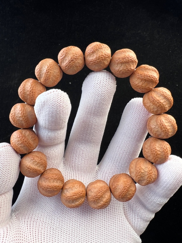 猴头手串二等泛油灵蛇（非全品介意勿拍）