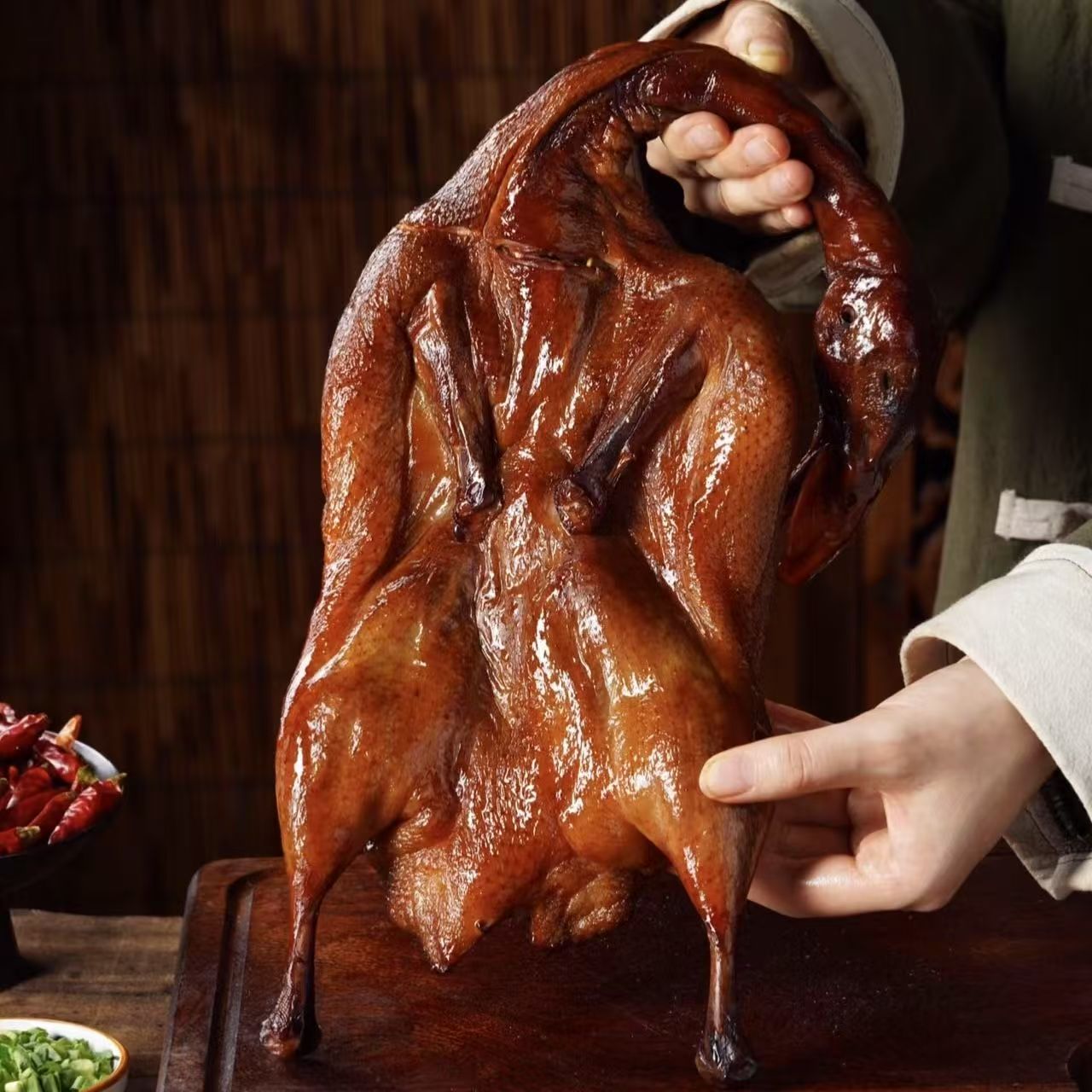 正宗四川烟熏腊板鸭
