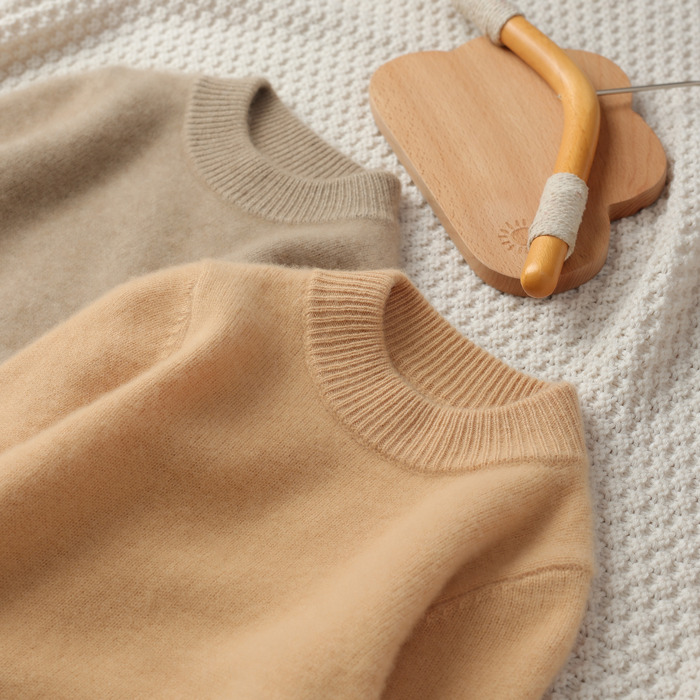 儿童男女宝加厚半高领羊绒衫百搭内搭打底衫针织衫软糯韩版毛衣